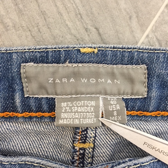 Zara Woman Jean Skirt | 8 - Picture 3 of 5